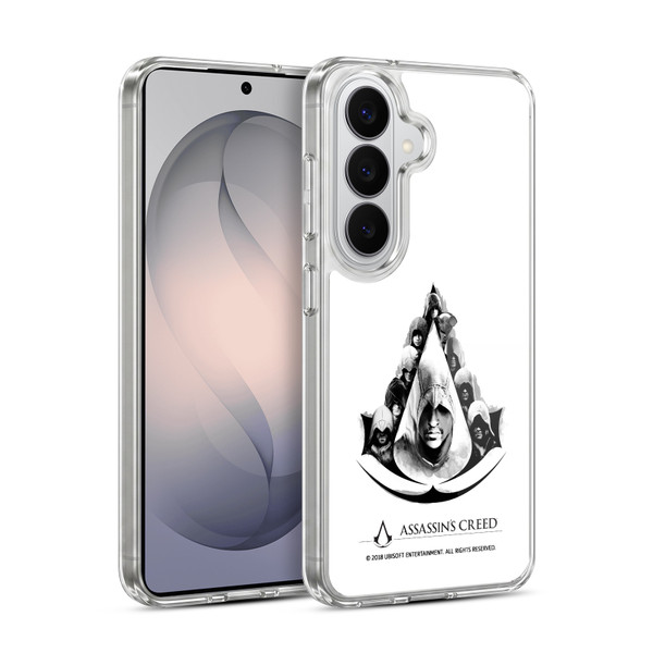 Assassin's Creed Legacy Logo Characters Soft Gel Case for Samsung Galaxy S26 Plus