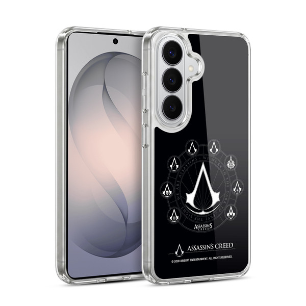Assassin's Creed Legacy Logo Crests Soft Gel Case for Samsung Galaxy S26 Plus