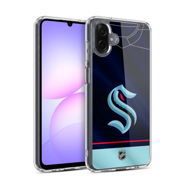 NHL Seattle Kraken Jersey Soft Gel Case for Samsung Galaxy A07 4G