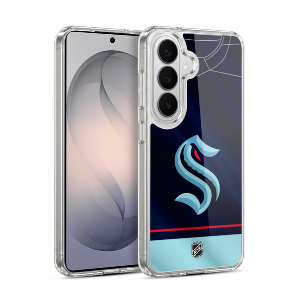 NHL Seattle Kraken Jersey Soft Gel Case for Samsung Galaxy S26