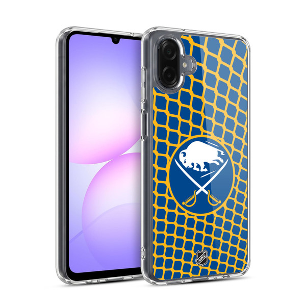 NHL Buffalo Sabres Net Pattern Soft Gel Case for Samsung Galaxy A07 4G
