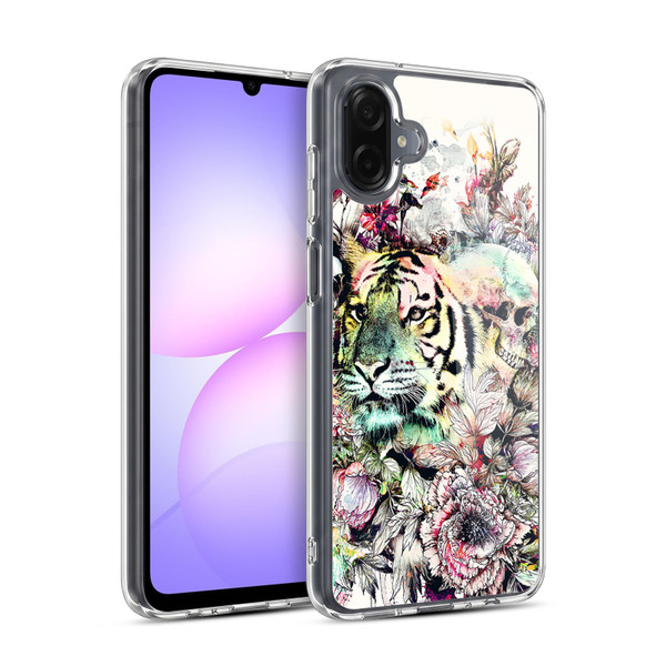 Riza Peker Animals Tiger Soft Gel Case for Samsung Galaxy A07 4G