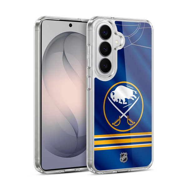 NHL Buffalo Sabres Jersey Soft Gel Case for Samsung Galaxy S26