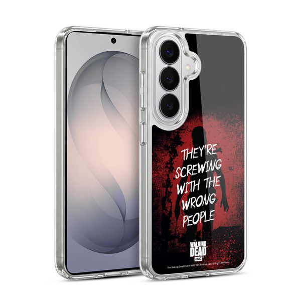 AMC The Walking Dead Rick Grimes Legacy Trust Soft Gel Case for Samsung Galaxy S26 Plus