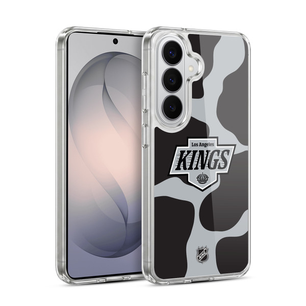 NHL Los Angeles Kings Cow Pattern Soft Gel Case for Samsung Galaxy S26