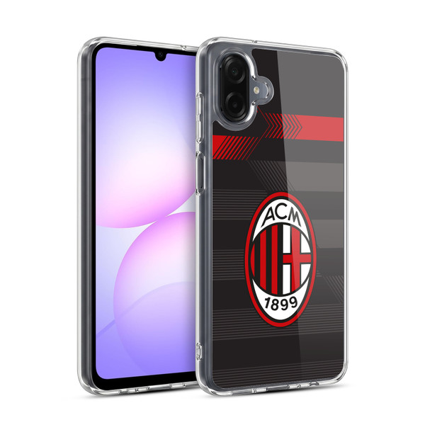AC Milan 2017/18 Crest Kit Third Soft Gel Case for Samsung Galaxy A07 4G