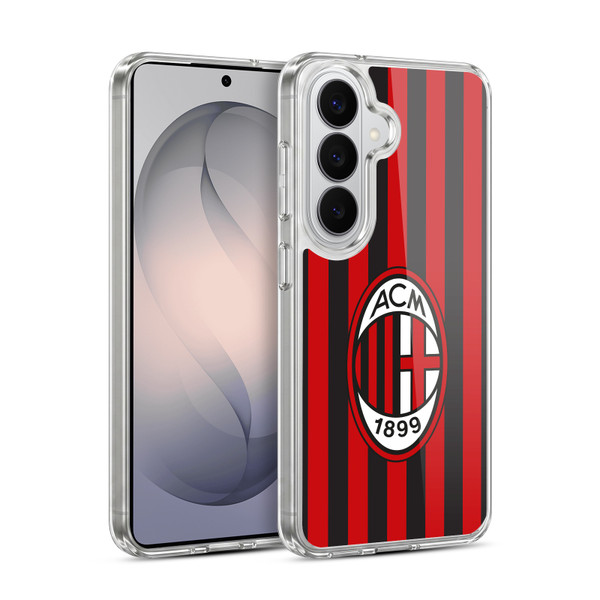AC Milan 2017/18 Crest Kit Home Soft Gel Case for Samsung Galaxy S26 Plus
