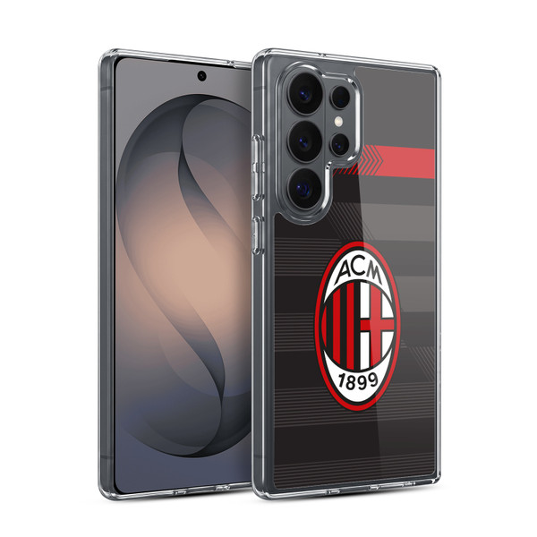 AC Milan 2017/18 Crest Kit Third Soft Gel Case for Samsung Galaxy S26 Ultra