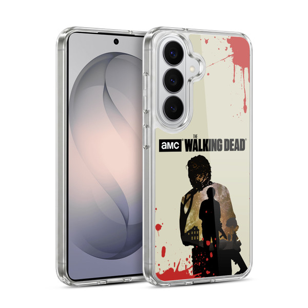 AMC The Walking Dead Silhouettes Glenn Soft Gel Case for Samsung Galaxy S26 Plus