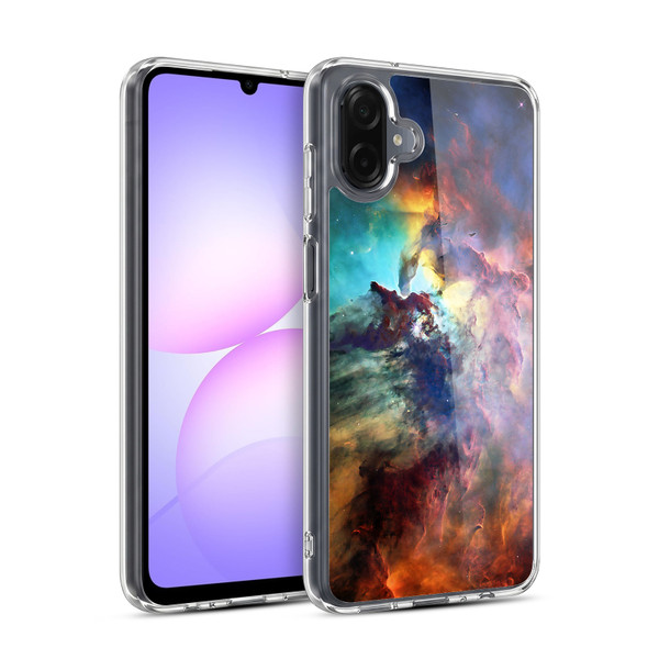 Cosmo18 Space Lagoon Nebula Soft Gel Case for Samsung Galaxy A07 4G