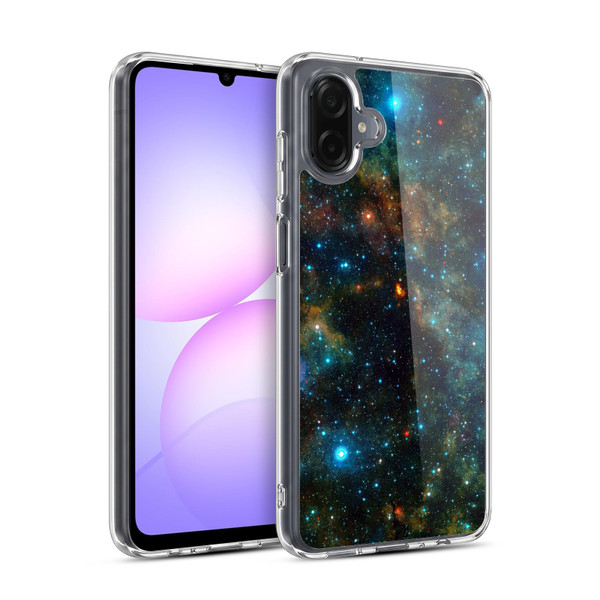 Cosmo18 Space Star Formation Soft Gel Case for Samsung Galaxy A07 4G