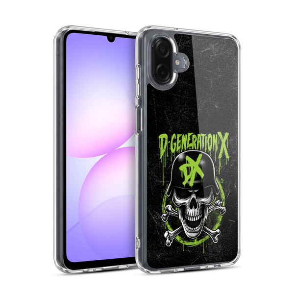 WWE D-Generation X Skull Soft Gel Case for Samsung Galaxy A07 4G