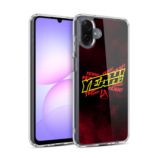 WWE LA Knight Yeah! Soft Gel Case for Samsung Galaxy A07 4G