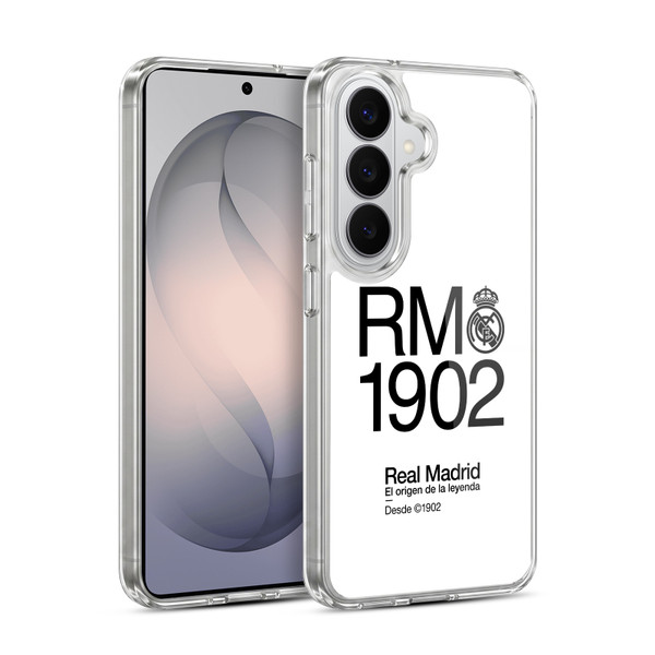 Real Madrid CF Legend RM 1902 Soft Gel Case for Samsung Galaxy S26