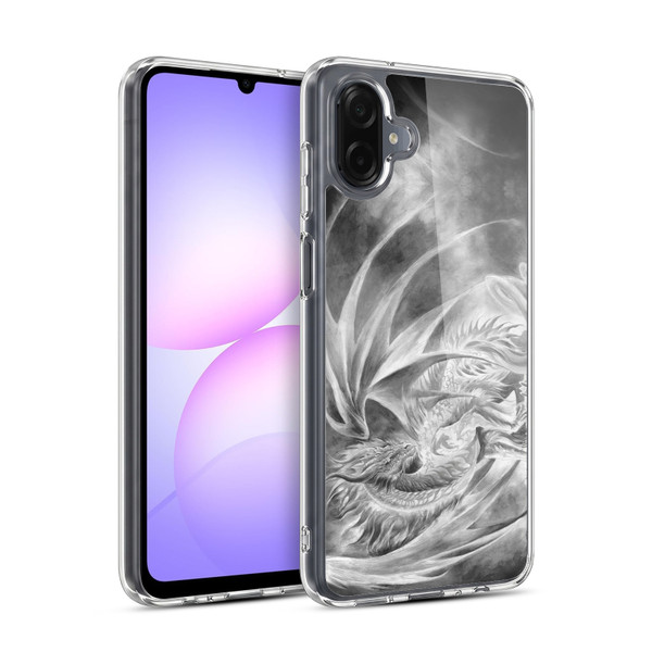 Ruth Thompson Dragons Silver Ice Soft Gel Case for Samsung Galaxy A07 4G