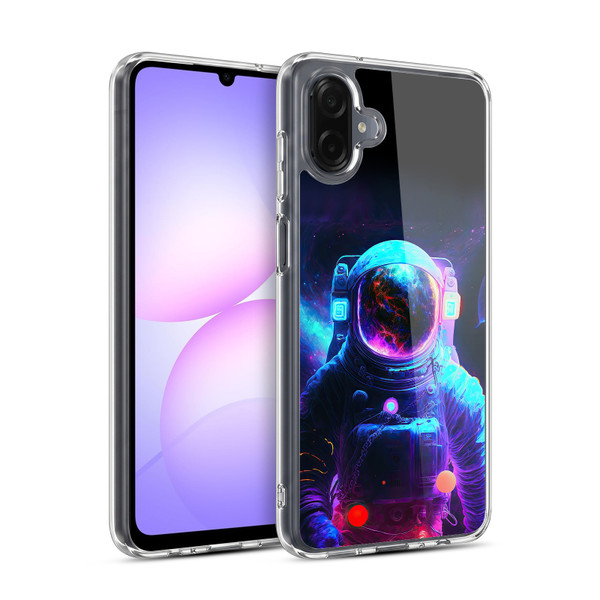 Wumples Cosmic Arts Astronaut Soft Gel Case for Samsung Galaxy A07 4G