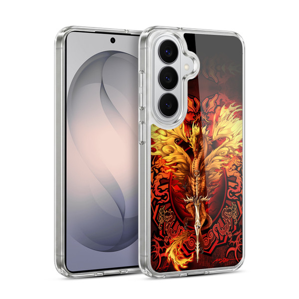Ruth Thompson Dragons Flameblade Soft Gel Case for Samsung Galaxy S26