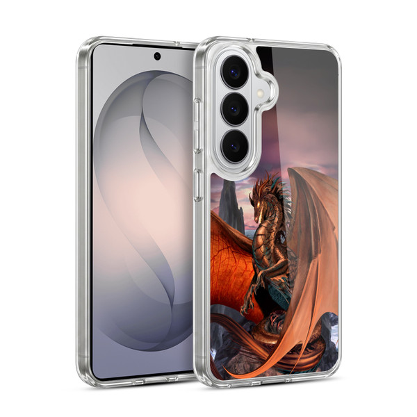 Ruth Thompson Dragons Coppervein Soft Gel Case for Samsung Galaxy S26 Plus