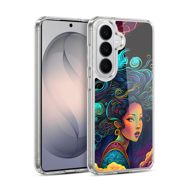 Wumples Cosmic Arts Cloud Goddess Soft Gel Case for Samsung Galaxy S26
