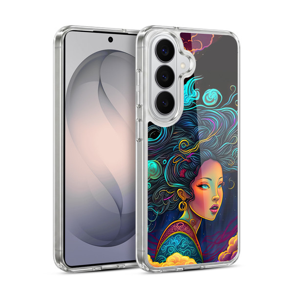 Wumples Cosmic Arts Cloud Goddess Soft Gel Case for Samsung Galaxy S26 Plus
