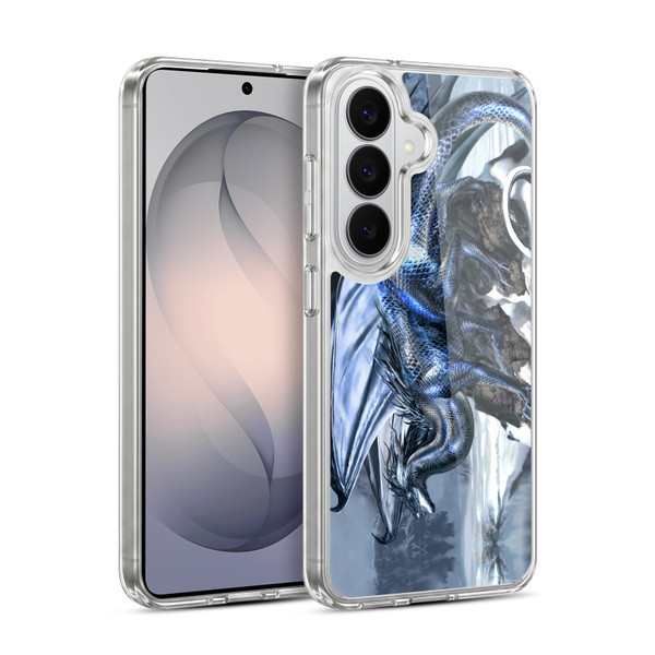Ruth Thompson Dragons Silverblood Soft Gel Case for Samsung Galaxy S26 Plus
