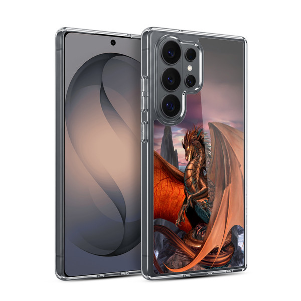 Ruth Thompson Dragons Coppervein Soft Gel Case for Samsung Galaxy S26 Ultra