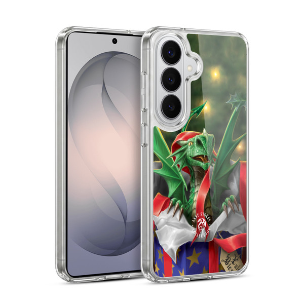 Anne Stokes Yule Surprise Gift Soft Gel Case for Samsung Galaxy S26
