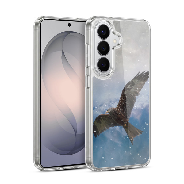 Simone Gatterwe Nature Portraits Flying Eagle Soft Gel Case for Samsung Galaxy S26 Plus