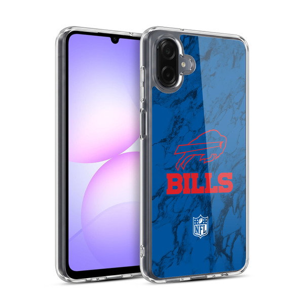 NFL Buffalo Bills Graphics Coloured Marble Soft Gel Case for Samsung Galaxy A07 4G