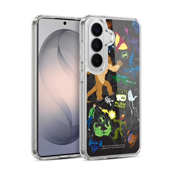 Ben 10: Alien Force Graphics Character Art Soft Gel Case for Samsung Galaxy S26 Plus