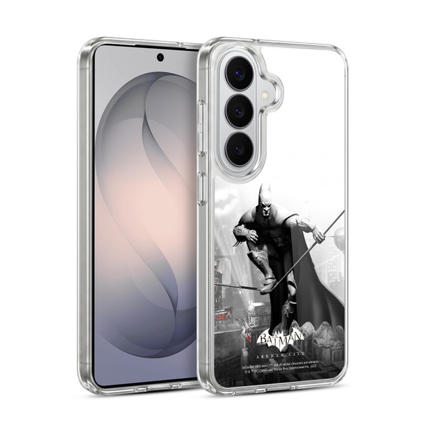 Batman Arkham City Key Art Comic Book Cover Soft Gel Case for Samsung Galaxy S26 Plus