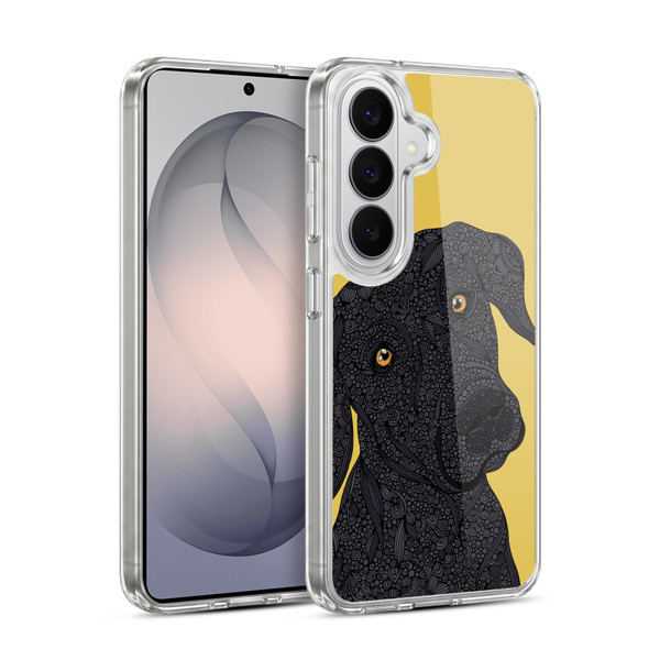Valentina Dogs Black Labrador Soft Gel Case for Samsung Galaxy S26 Plus