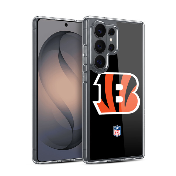 NFL Cincinnati Bengals Logo Plain Soft Gel Case for Samsung Galaxy S26 Ultra