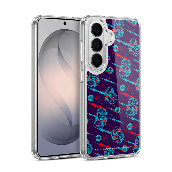 Cobra Kai Key Art Logo Pattern Soft Gel Case for Samsung Galaxy S26