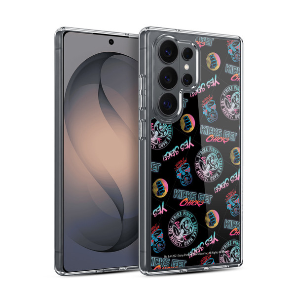 Cobra Kai Key Art Strike Hard Logo Pattern Soft Gel Case for Samsung Galaxy S26 Ultra