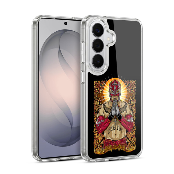 WWE Rey Mysterio Glow Soft Gel Case for Samsung Galaxy S26 Plus