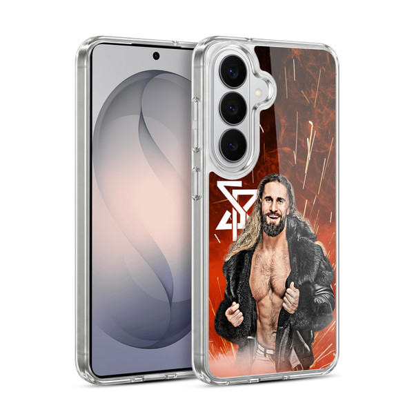WWE Seth Rollins Graphic Portrait Soft Gel Case for Samsung Galaxy S26 Plus