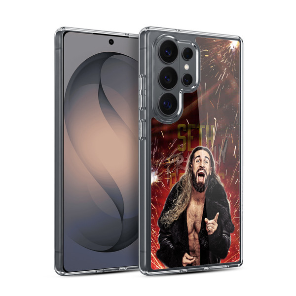 WWE Seth Rollins LED Soft Gel Case for Samsung Galaxy S26 Ultra