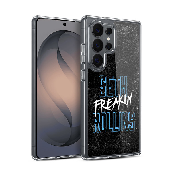 WWE Seth Rollins Logotype Soft Gel Case for Samsung Galaxy S26 Ultra