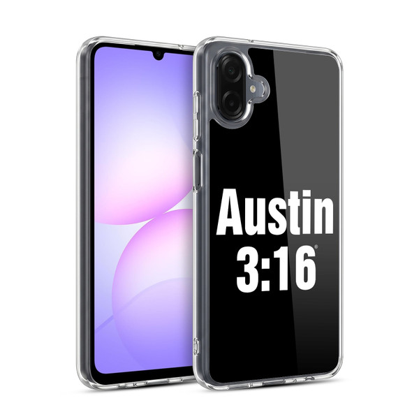 WWE Stone Cold Steve Austin 3:16 Soft Gel Case for Samsung Galaxy A07 4G