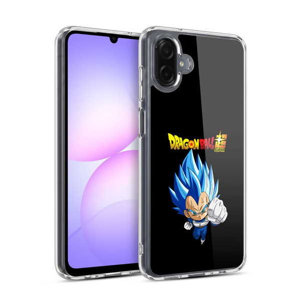 Dragon Ball Super Characters SSGSS Evolved Vegeta Soft Gel Case for Samsung Galaxy A07 4G