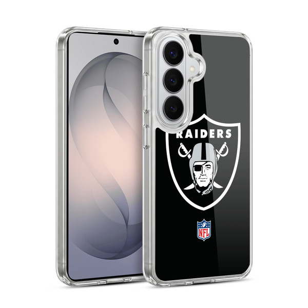 NFL Las Vegas Raiders Logo Plain Soft Gel Case for Samsung Galaxy S26 Plus