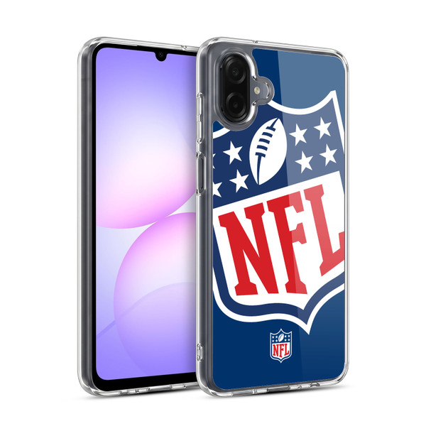 NFL Shield Oversized Soft Gel Case for Samsung Galaxy A07 4G