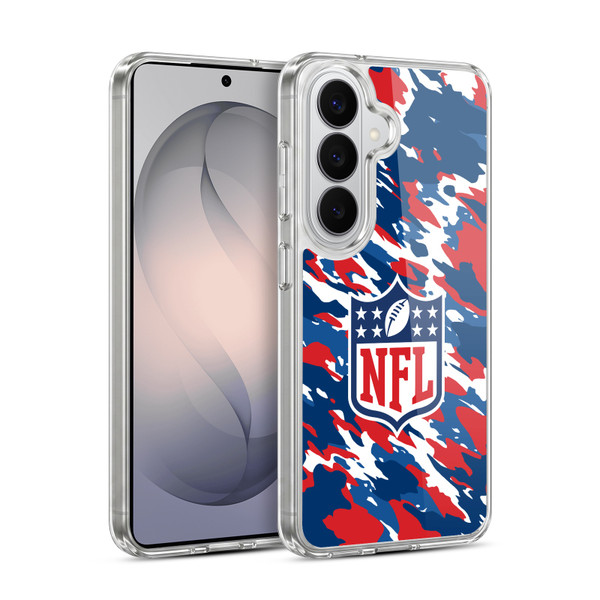 NFL Shield Camouflage Soft Gel Case for Samsung Galaxy S26