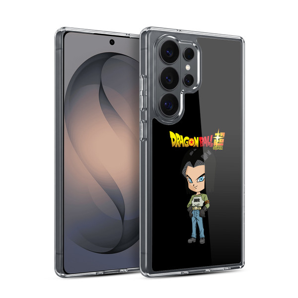 Dragon Ball Super Characters Android 17 Soft Gel Case for Samsung Galaxy S26 Ultra