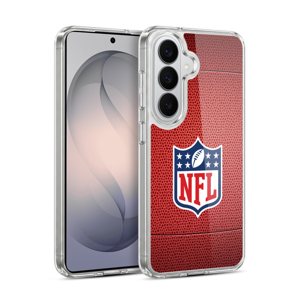 NFL Shield Football Soft Gel Case for Samsung Galaxy S26 Plus