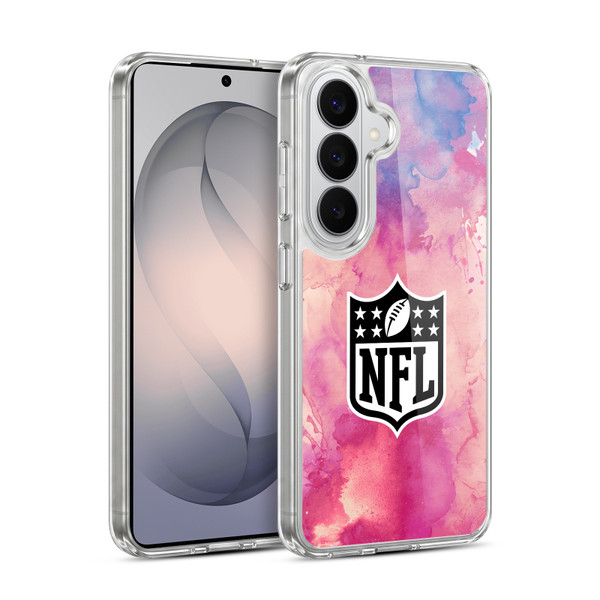 NFL Shield Watercolor Soft Gel Case for Samsung Galaxy S26 Plus