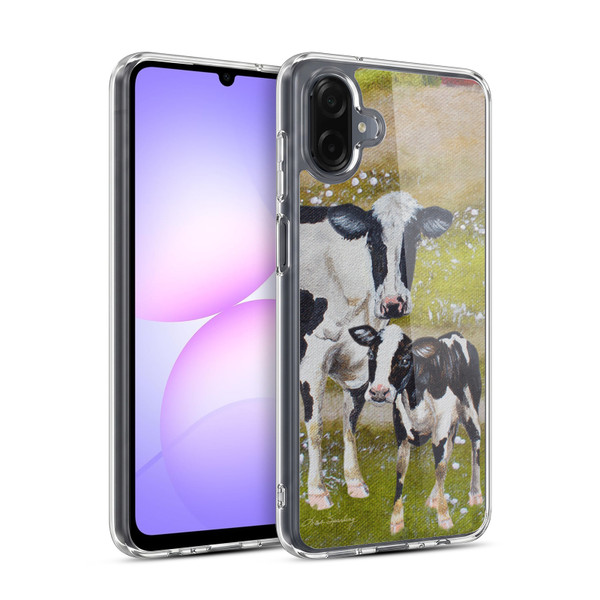 Lisa Sparling Creatures Two Cows Soft Gel Case for Samsung Galaxy A07 4G