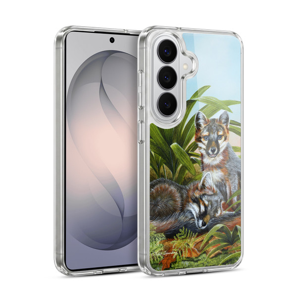 Lisa Sparling Creatures Red Fox Kits Soft Gel Case for Samsung Galaxy S26 Plus