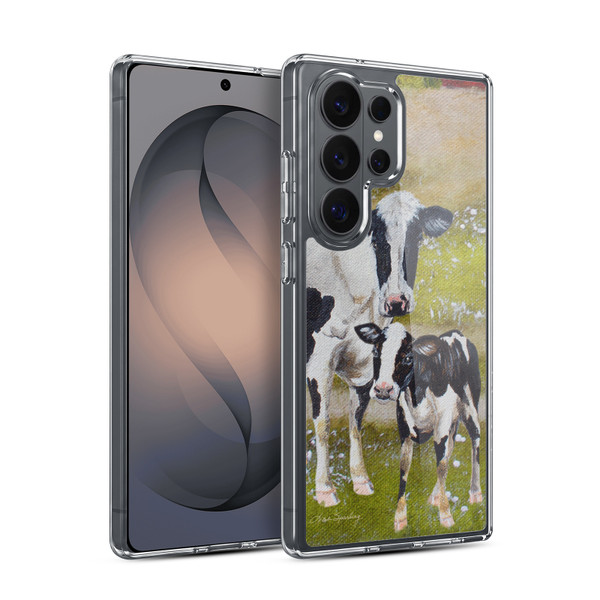 Lisa Sparling Creatures Two Cows Soft Gel Case for Samsung Galaxy S26 Ultra